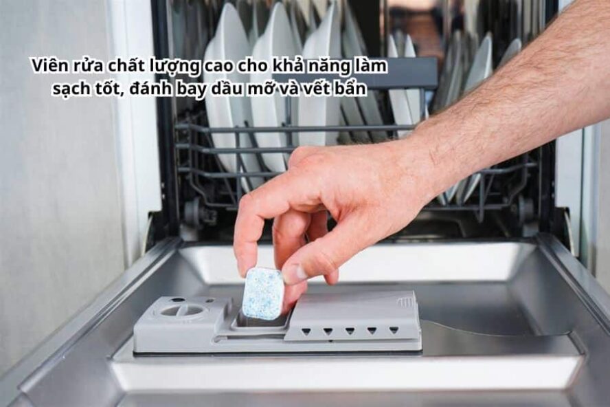 Làm sạch tốt, đánh bay dầu mỡ và vết bẩn