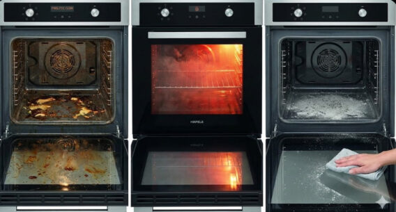 công nghệ tự vệ sinh nhiệt phân (Pyrolytic Cleaning)