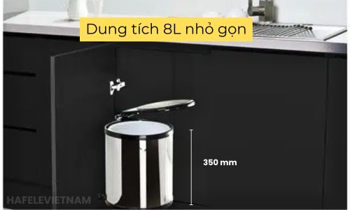 502.24.003 dung tích 8l nhỏ gọn