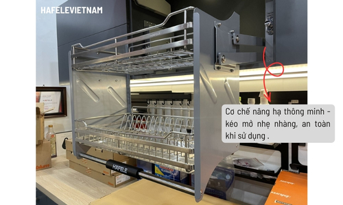 504.76.023 Cơ chế nâng - hạ thông minh nhẹ nhàng, an toàn