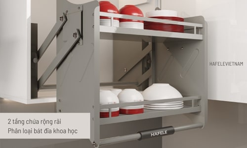 504.76.815 cấu trúc 2 tầng khoa học sắp xếp bát đĩa gọn gàng