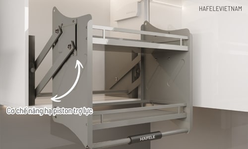 504.76.818 cơ chế nâng hạ trợ lực piston thủy lực