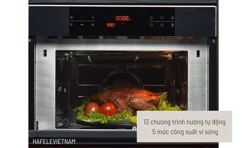 Lò vi sóng Hafele HO-KT45B 535.02.731 có nướng âm tủ 44 lít 17 535.02.731 có 13 chương trình nấu tự động