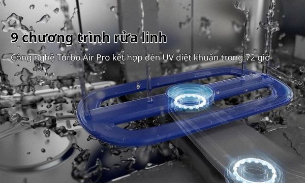 535.29.700 9 chương trình rửa linh