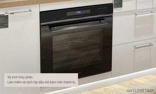 538.01.421 vệ sinh thủy phân làm sạch khoang lò chỉ 30 phút