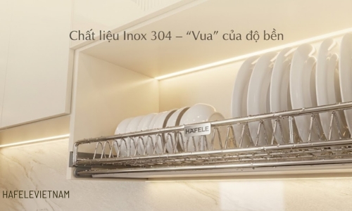 Giá bát cố định Hafele Oria 544.07.013 600mm 5 544.07.013 - Chất liệu Inox 304 – _Vua_ của độ bền