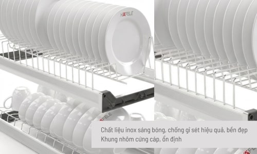 544.40.011 chất liệu inox cao cấp kết hợp khung nhôm chắc chắn