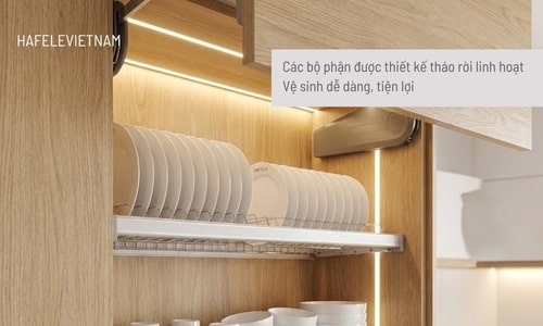 Bộ rổ bát đĩa Hafele Presto 544.40.013 800mm 10 544.40.013 dễ dàng vệ sinh tiện lợi trong quá trình sử dụng