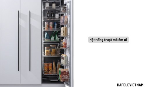 548.65.053 Hệ thống trượt mở êm ái, dễ dàng quan sát