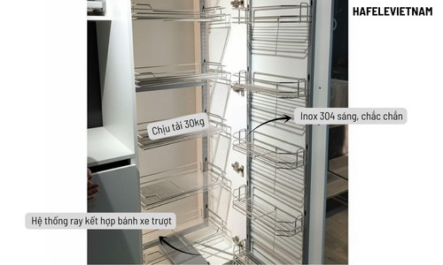 548.65.053 Khung rổ chắc chắn và vận hành mượt mà