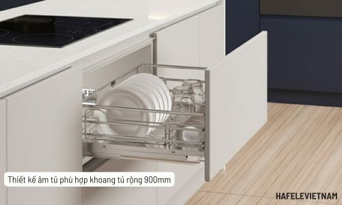 Giá bát đĩa Inox 304 Hafele Kason 549.04.047 900mm 9 _549.04.047 - Lắp đặt chuẩn cho tủ bếp dưới 900mm