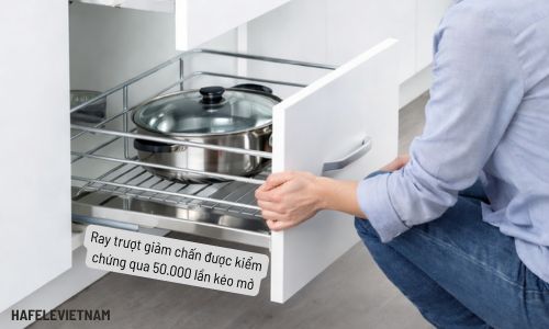 549.04.055 Ray trượt giảm chấn êm mượt theo thời gian