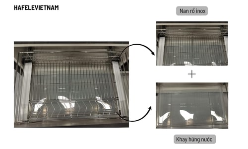 549.08.031 - Khay hứng nước đính kèm tiện lợi