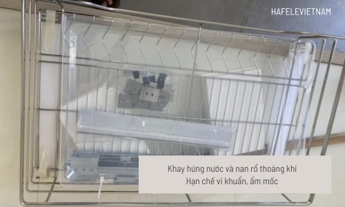 549.08.033 khay hứng nước và nan rổ thoáng khí