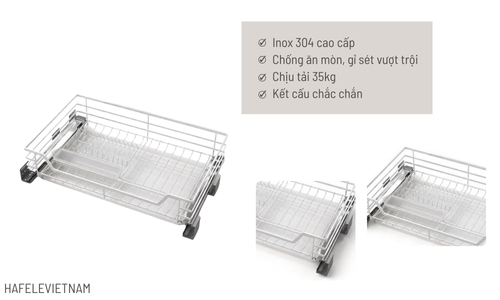 549.08.154 kết cấu chắc chắn inox 304 nâng hạ ổn định