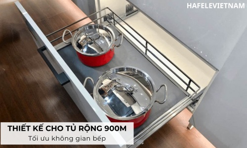 Bộ rổ xoong nồi Hafele Kason 549.08.868 900mm 7 549.08.868 phù hợp với tủ 900mm