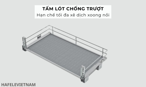 Bộ rổ xoong nồi Hafele Kason 549.08.868 900mm 9 549.08.868 tấm lót chống trượt