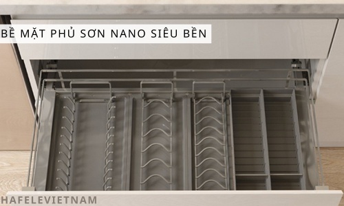 Giá bát đĩa Hafele Kason Flex 549.08.887 800mm 10 549.08.887 sơn phủ nano siêu bền