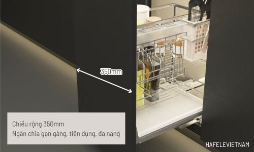 549.20.019 tối ưu khoang tủ rộng 350mm