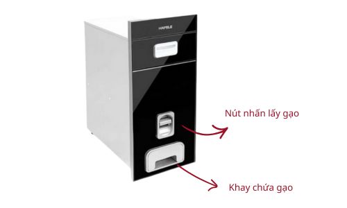 549.32.990 lấy gạo đơn giản với 1 nút nhấn