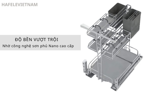 Bộ rổ gia vị dao thớt Hafele Omero 595.00.804 350mm 8 595.00.804 độ bền vượt trội