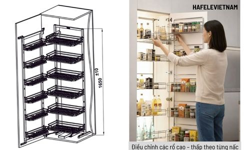 595.71.073 tận dụng không gian lưu trữ theo chiều dọc