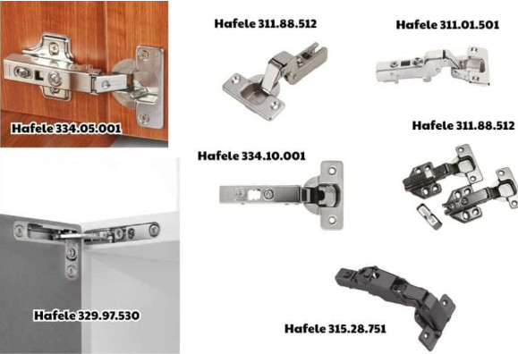 Bản lề giảm chấn Hafele loại nào tốt