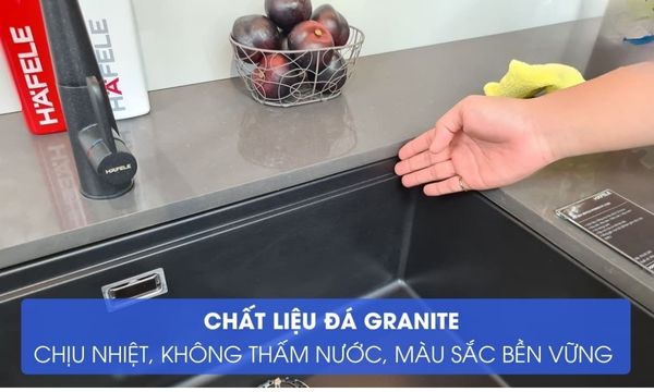 Chậu 570.30.300 được làm từ đá granite tự nhiên