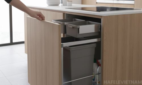 Hafele Viola 503.48.505 hệ thống ray trượt gắn cánh