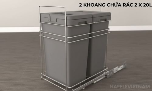 Hafele Viola 503.48.505 khoang chứa rác dung tích 40l