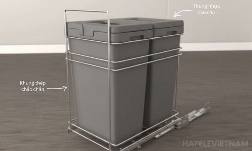 Hafele Viola 503.48.505 khung thép chắc chắn