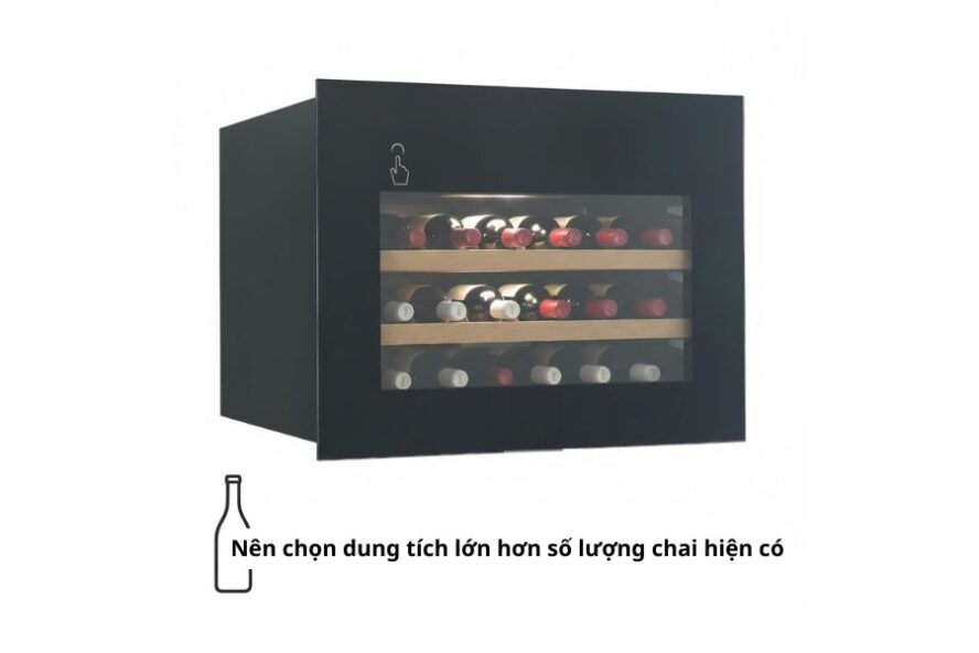 Tủ rượu Hafele loại nào tốt? Đánh giá chi tiết Top 5 tủ rượu Hafele đẳng cấp và tinh tế 2 Tủ rượu hafele loại nào tốt chọn theo dung tích