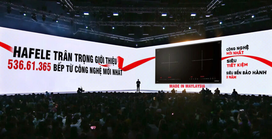 Lễ ra mắt bếp từ đôi Hafele 536.61.365 