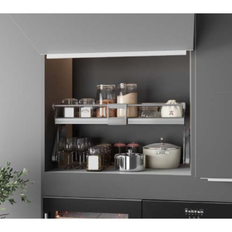 Hình ảnh Kệ nâng hạ Hafele 504.68.374 Imove R700mm Hình ảnh Kệ nâng hạ Hafele 504.68.374 Imove R700mm