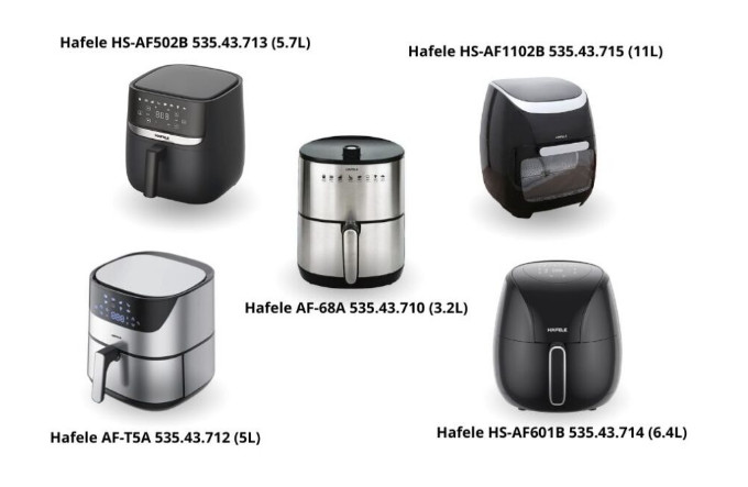 nồi chiên không dầu Hafele loại nào tốt