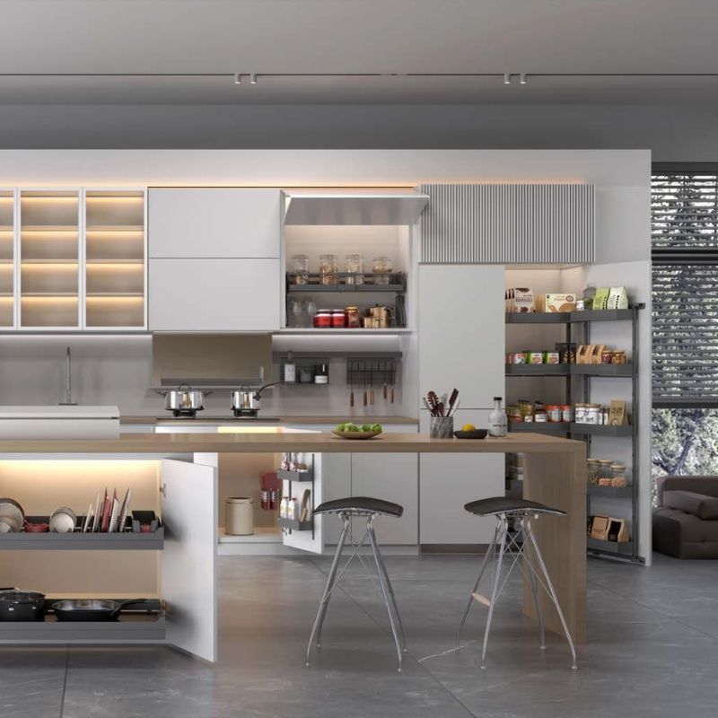 Lớp phủ Rổ Kéo Dưới Cho Xoong Nồi Dining Agent Hafele 545.14.310 Lớp phủ Rổ Kéo Dưới Cho Xoong Nồi Dining Agent Hafele 545.14.310