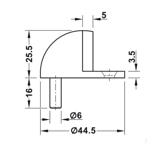 size chan cua hafele 937.55.140