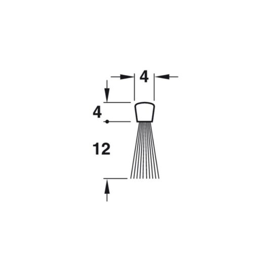 size thanh chan bui cua hafele 950 06 092