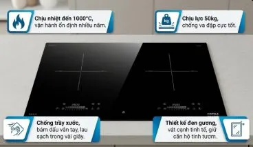 Bếp Hafele 533.09.989 nhập khẩu nguyên chiếc từ Đức