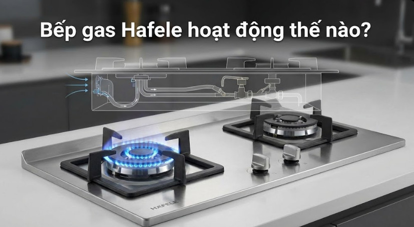 Bếp gas Hafele hoạt động thế nào? 1 Bếp gas Hafele hoạt động thế nào