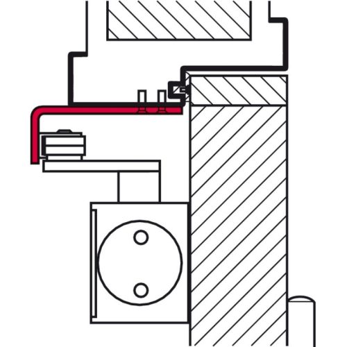 Ảnh bas liên kết song song Hafele 931.84.900