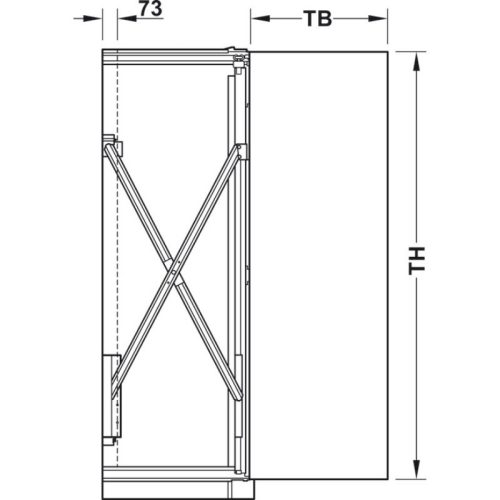 Ảnh bộ phụ kiện cửa Hafele 408.30.591
