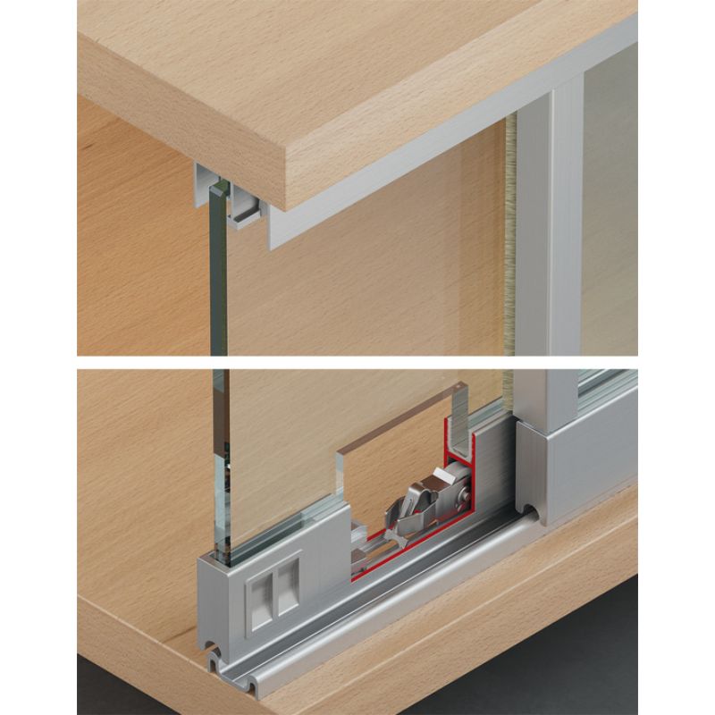 Bánh Xe Trượt Slido F-line14 25a Hafele 415.13.103 Bánh Xe Trượt Slido F-line14 25a Hafele 415.13.103