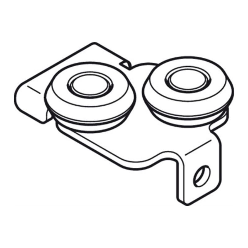 Kích thước Aluflex 80 bánh xe dẫn đường Hafele 403.50.971 Kích thước Aluflex 80 bánh xe dẫn đường Hafele 403.50.971