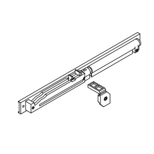 Thanh giảm chấn và tự đóng cho cửa nặng 35kg 403.50.999 3 Kích thước Thanh giảm chấn và tự đóng cho cửa nặng 35kg 403.50.999