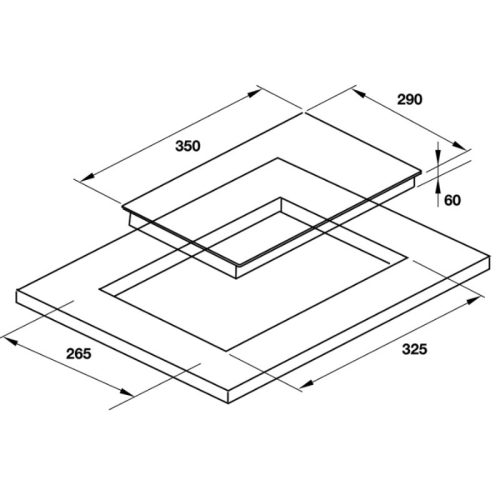 Bếp từ Hafele 536.61.760 6 Lắp đặt bếp từ Hafele 536.61.760