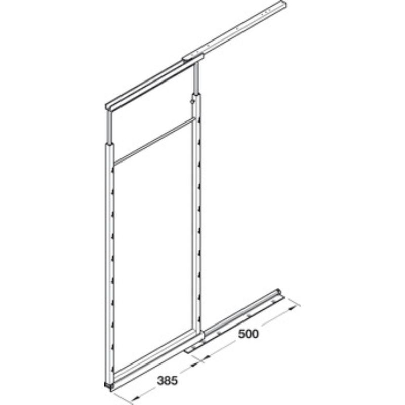 Lắp đặt khay kéo Hafele 545.60.673 Lắp đặt khay kéo Hafele 545.60.673