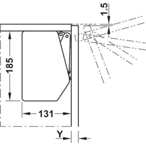 Lắp đặt bộ hộp lực Hafele 372.91.413