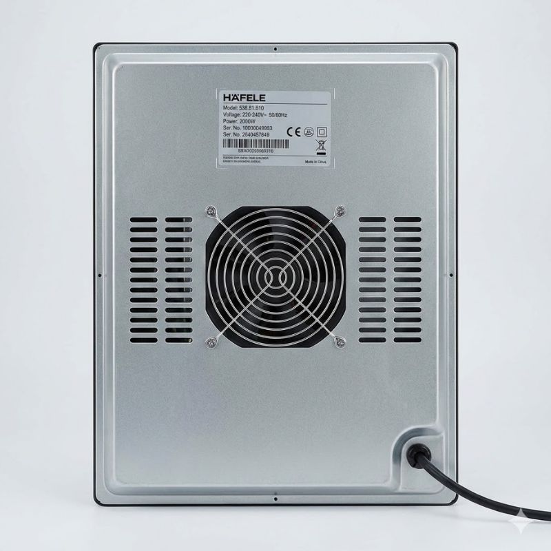 Mặt sau bếp từ Hafele 536.61.810 Mặt sau bếp từ Hafele 536.61.810