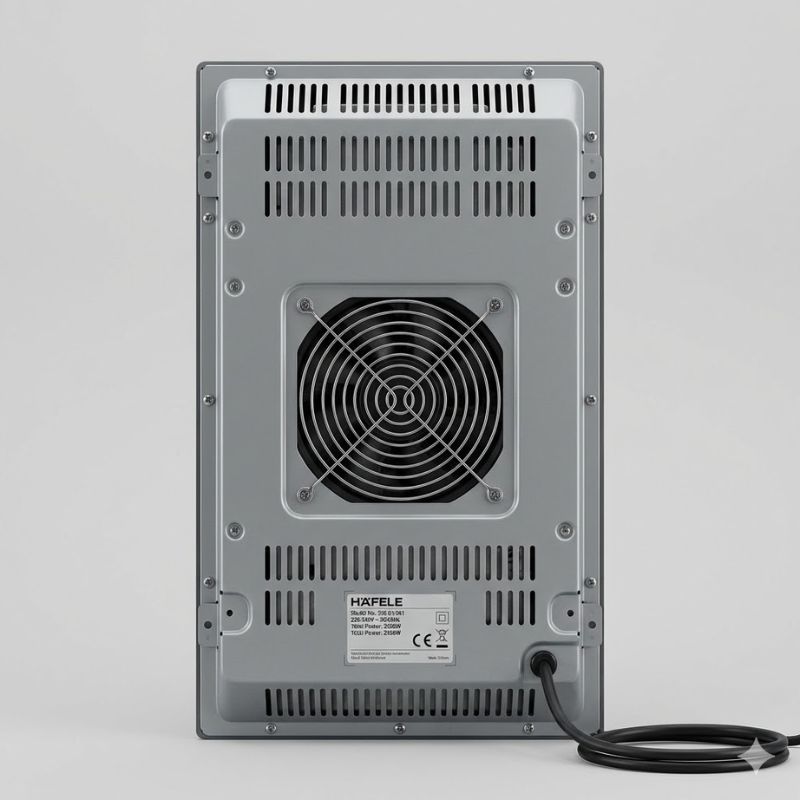 Mặt sau bếp từ Hafele 536.61.931 Mặt sau bếp từ Hafele 536.61.931